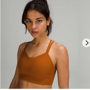 Lululemon Like a Cloud Ribbed Longline Bra *Light B/C Cup
Butternut Brown size 8